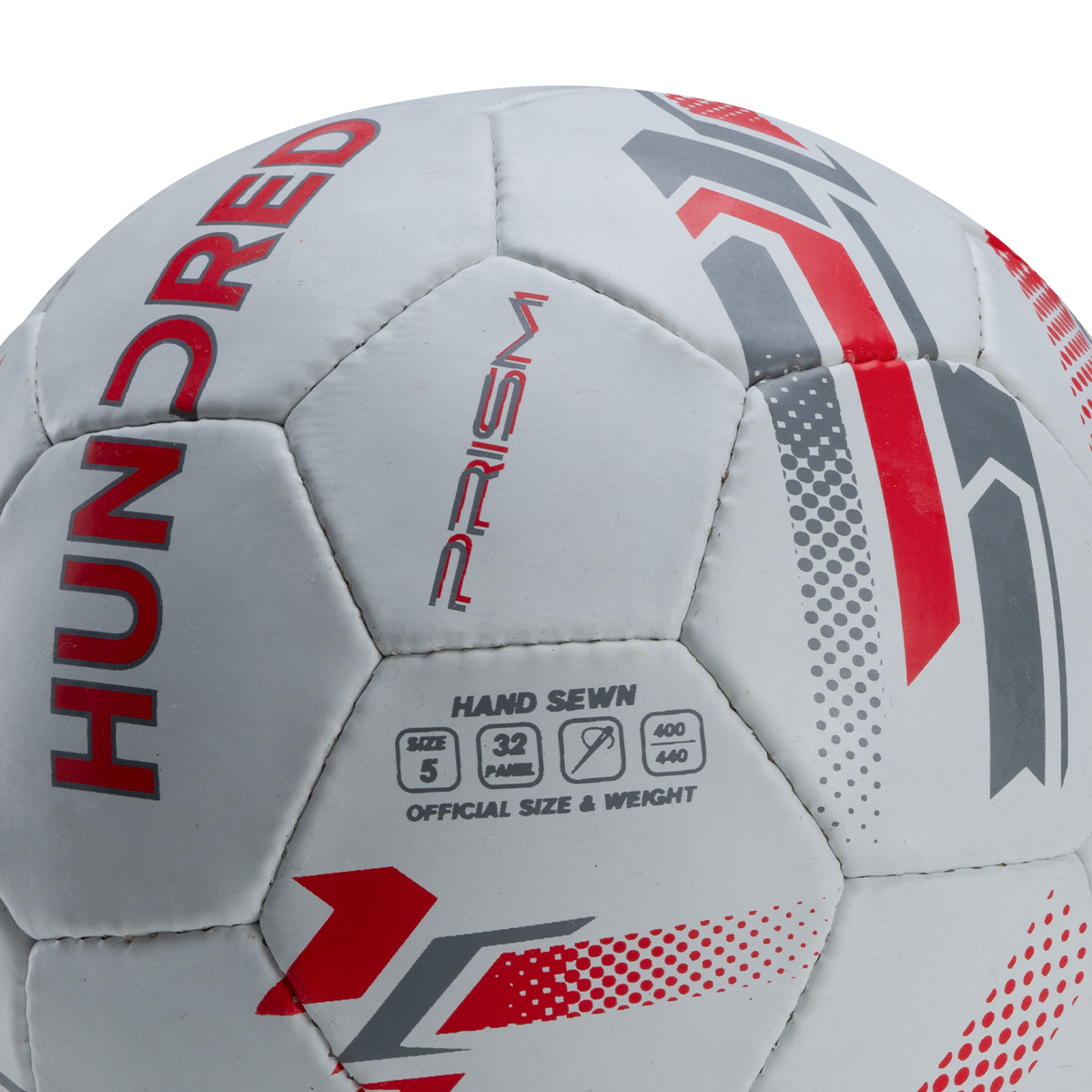Prism Football - White/Grey/Red