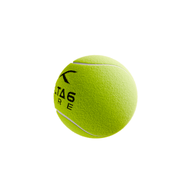 Delta 6 Core Cricket Tennis Balls (Pack of 6/Yellow)