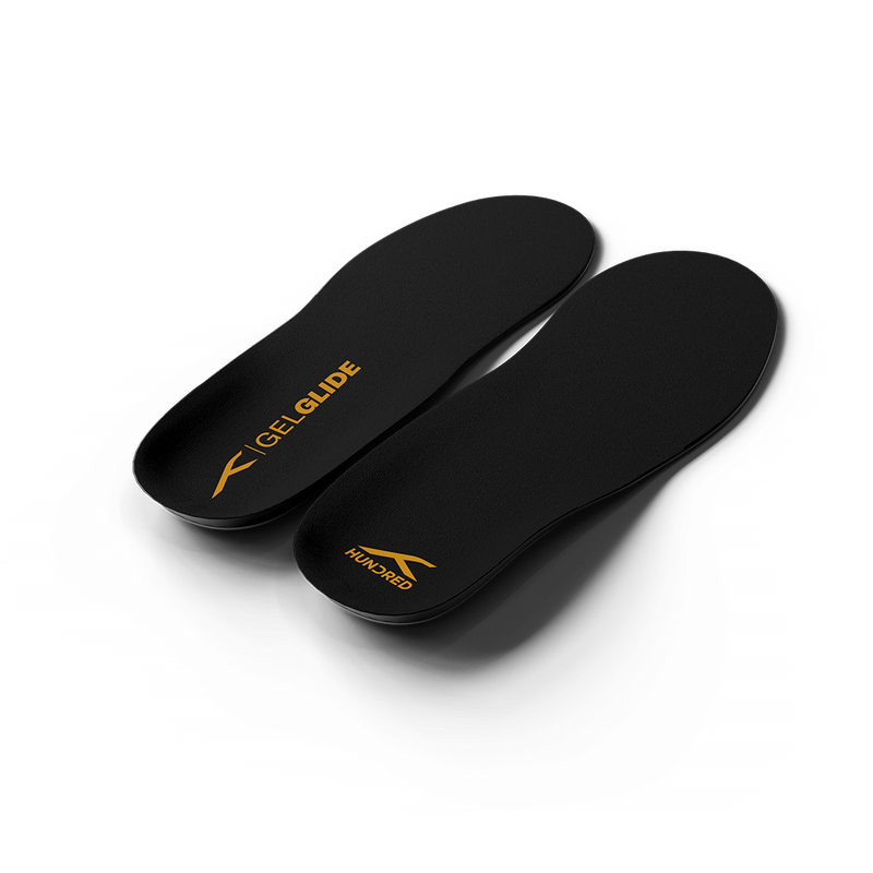 GELGLIDE INSOLE - BLACK/ORANGE
