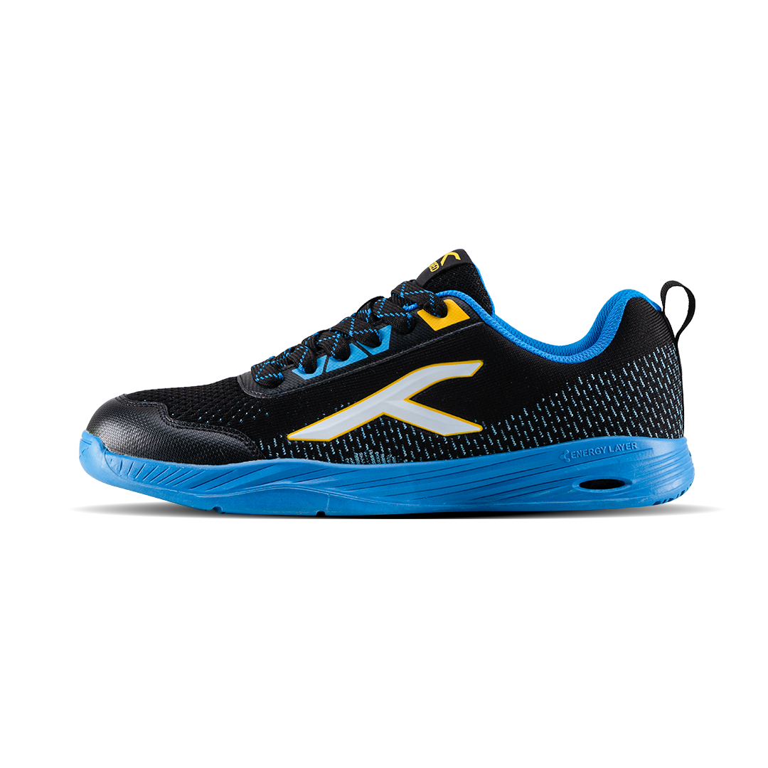 COURT FLYER - Black/Blue/Yellow