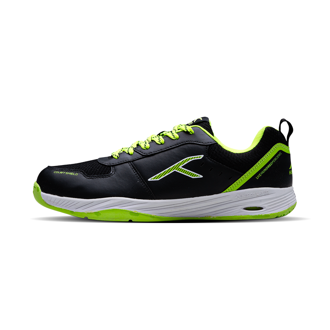 Court Shield-Black/Lime/White