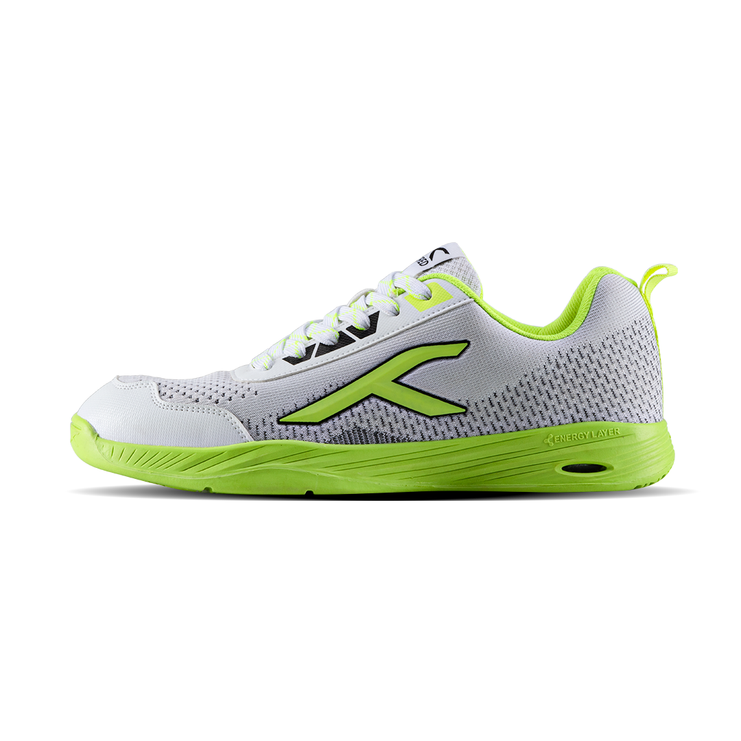 COURT FLYER - White/Lime/Black