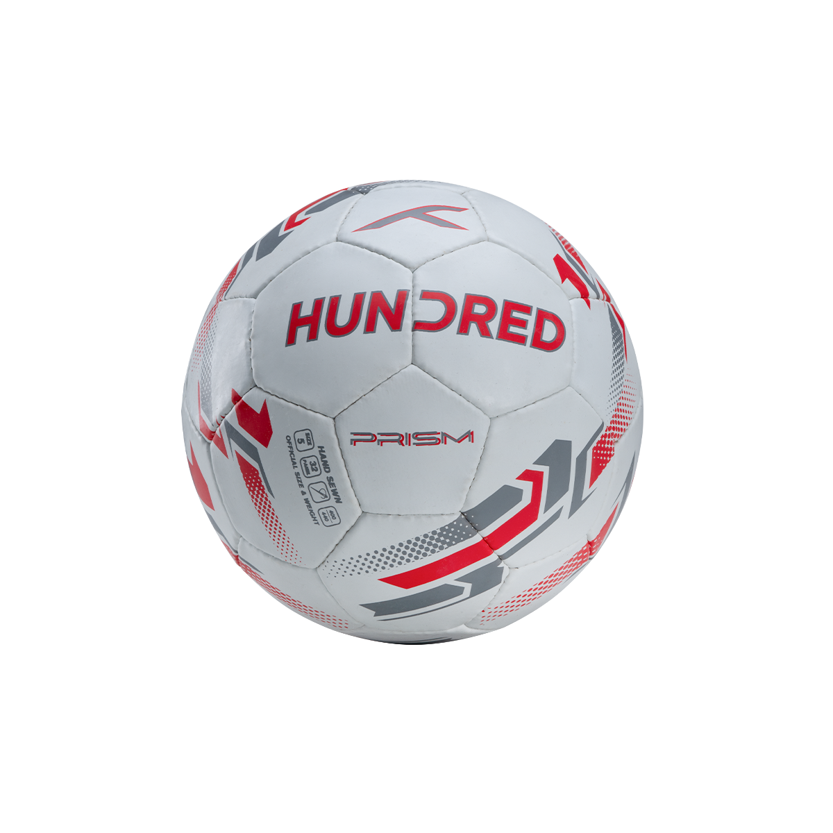 Prism Football - White/Grey/Red