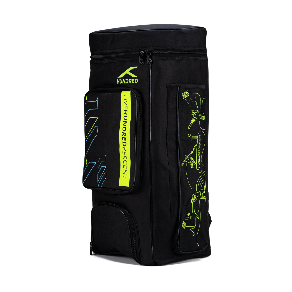 Aspirev Cricket Kitbag (Black)