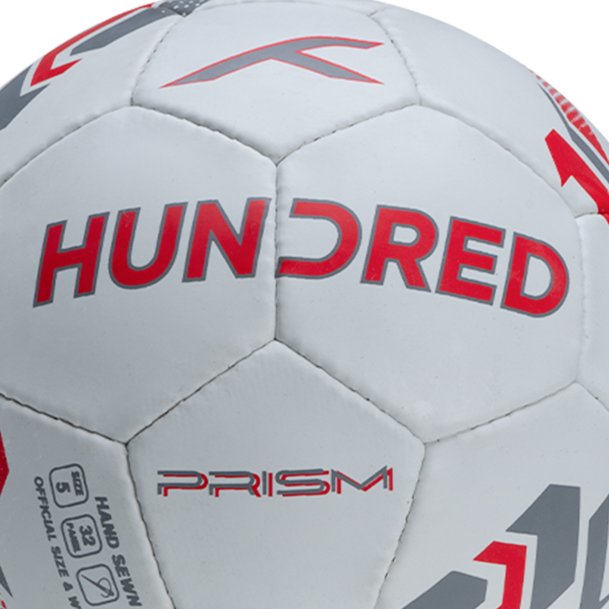 Prism Football - White/Grey/Red