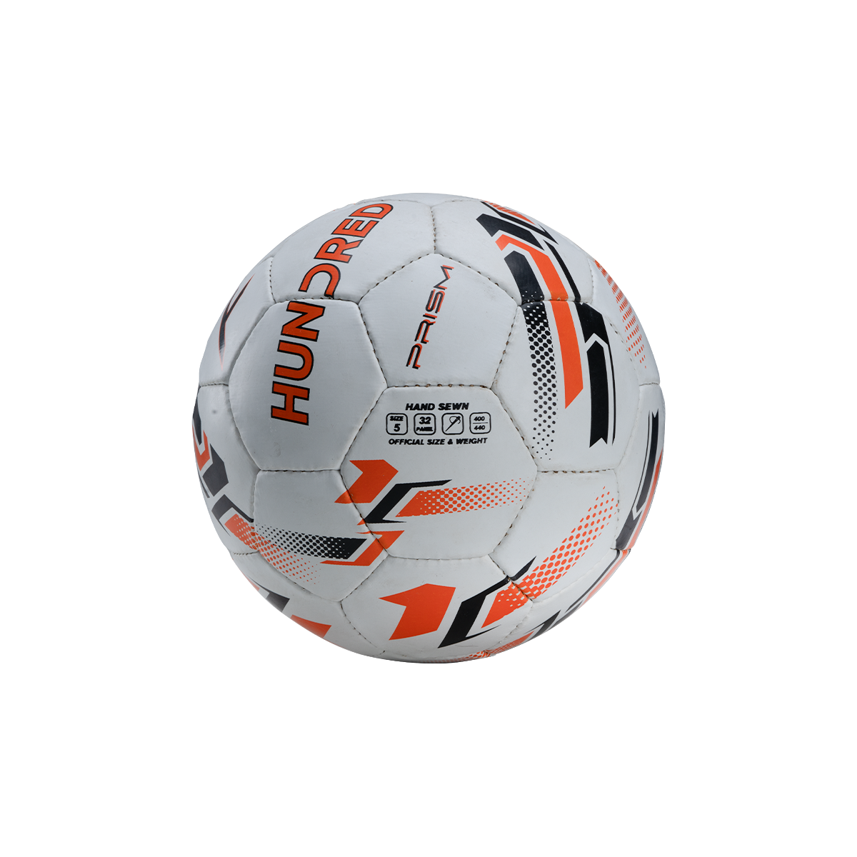 Prism Football - White/Orange/Black