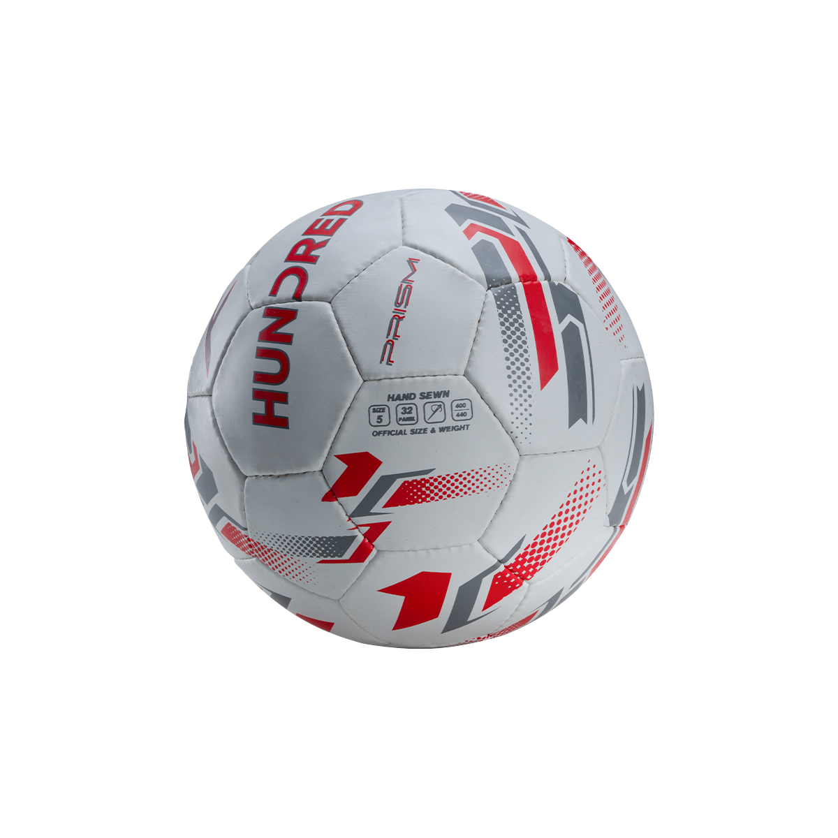 Prism Football - White/Grey/Red