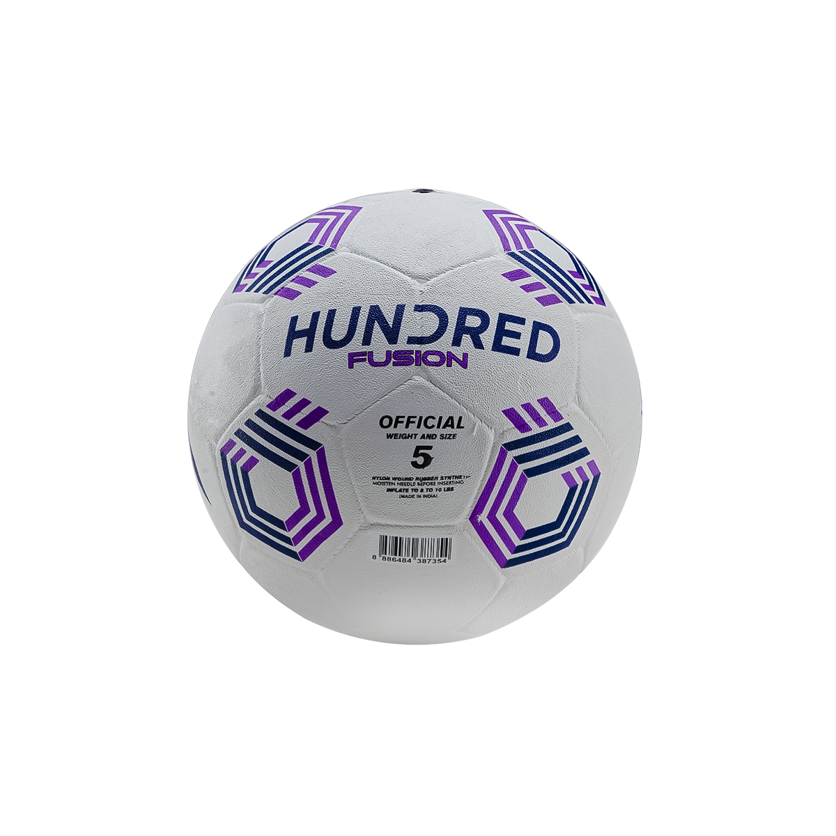 Fusion Football - White/Purple