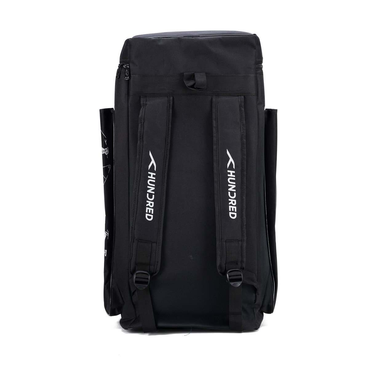 Aspire Cricket Kitbag (Black/Blue)