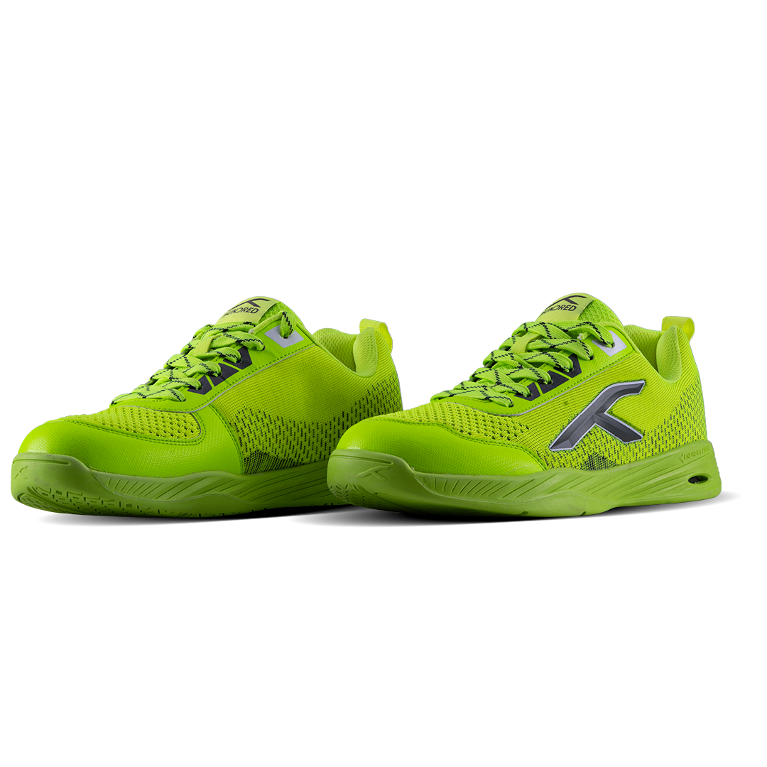 COURT FLYER - Lime/Dk Grey