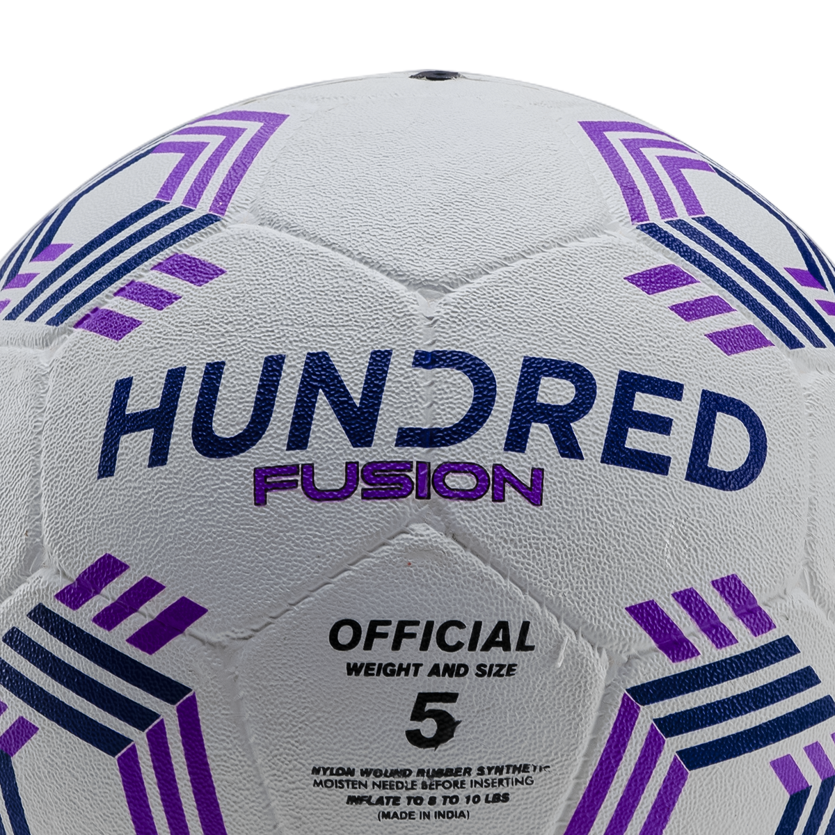 Fusion Football - White/Purple