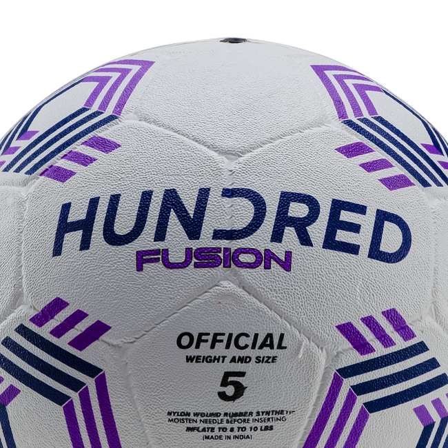 Fusion Football - White/Purple