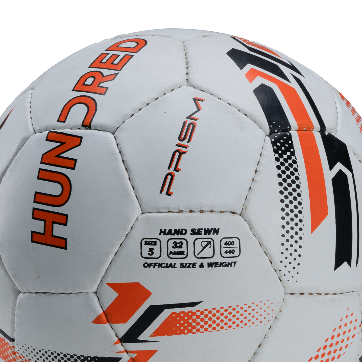 Prism Football - White/Orange/Black