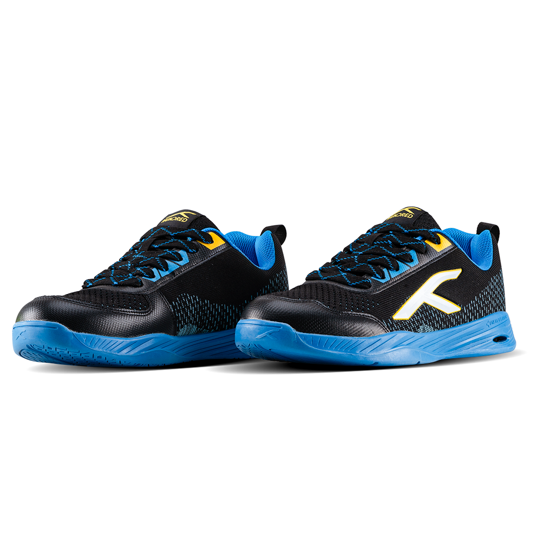 COURT FLYER - Black/Blue/Yellow