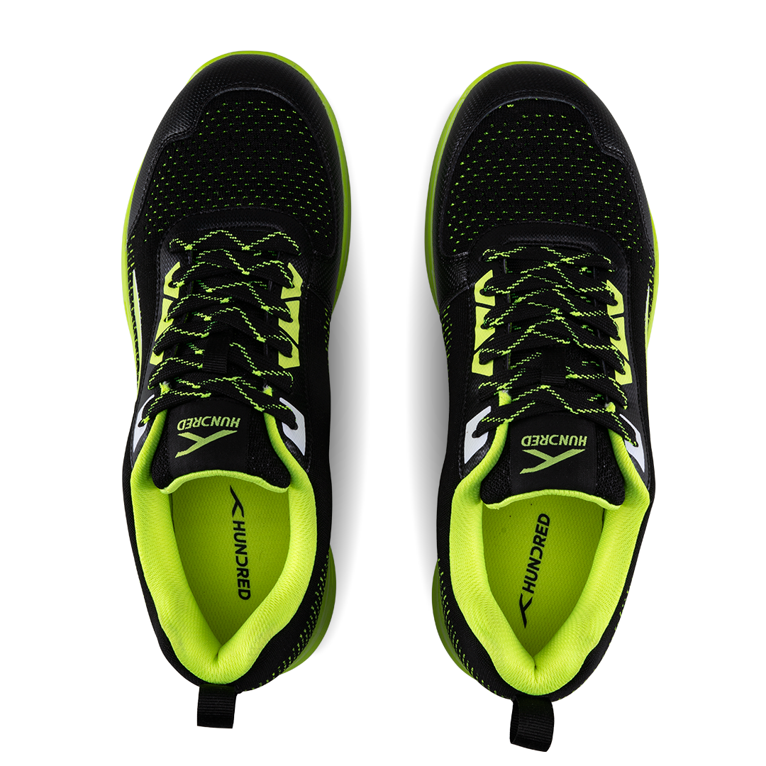 COURT FLYER - Black/Lime