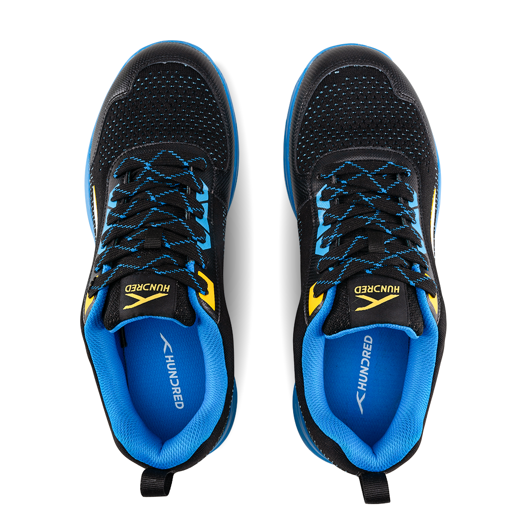 COURT FLYER - Black/Blue/Yellow