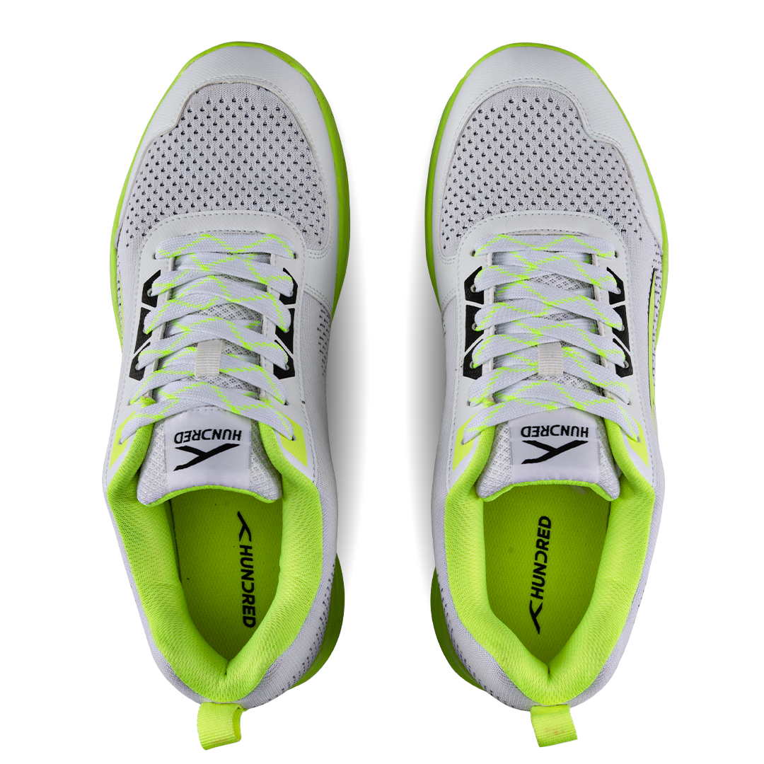 COURT FLYER - White/Lime/Black