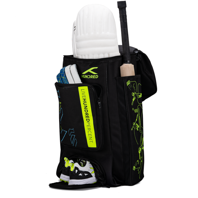 Aspirev Cricket Kitbag (Black)