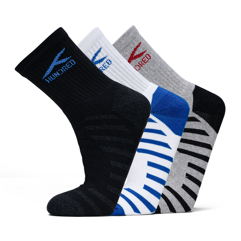 Stripe Performance Socks - Assorted
