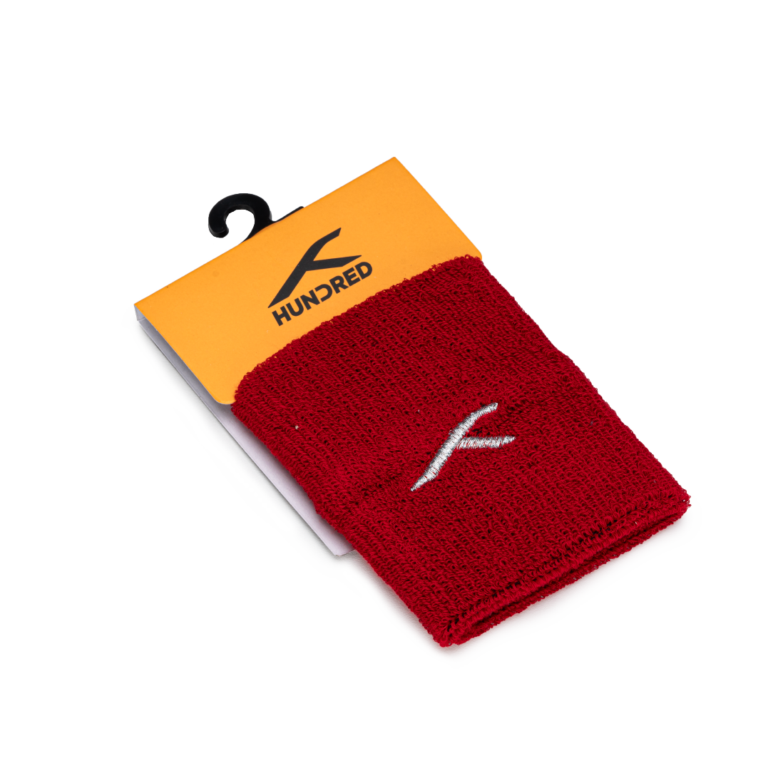 Solid Tone Wristband-Red