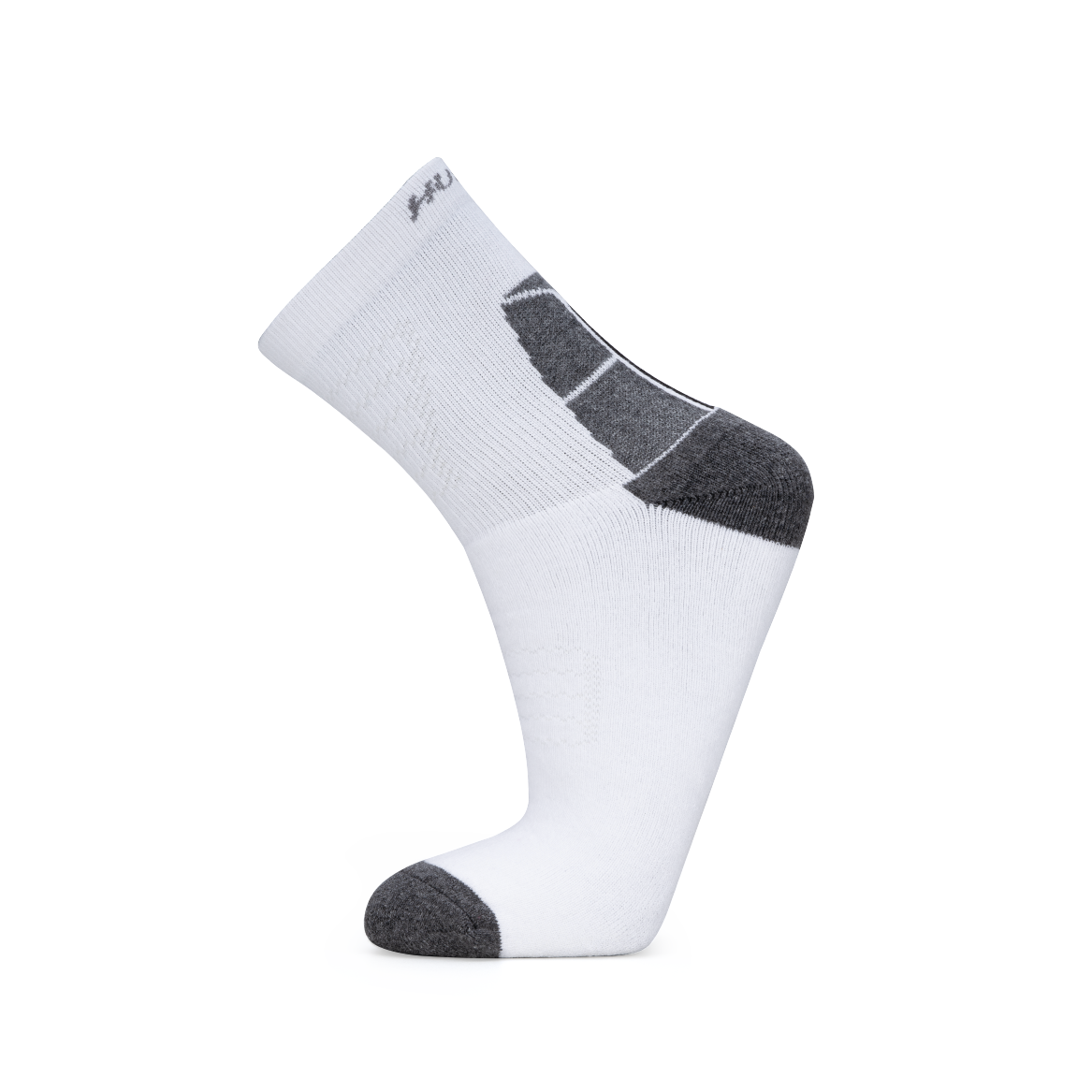 Ace High Quarter Length Performance Sports Socks_White