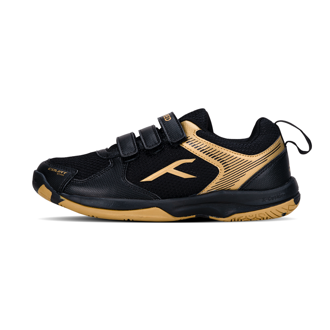 Court Star - Kids (Black/Gold)