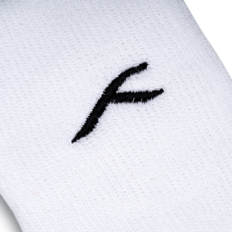 Solid Tone Wristband-White