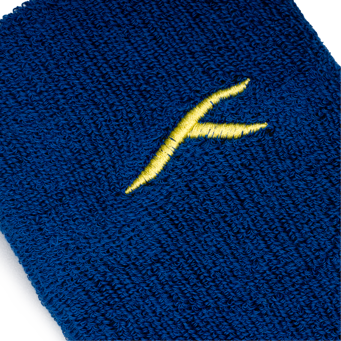 Solid Tone Wristband-Blue