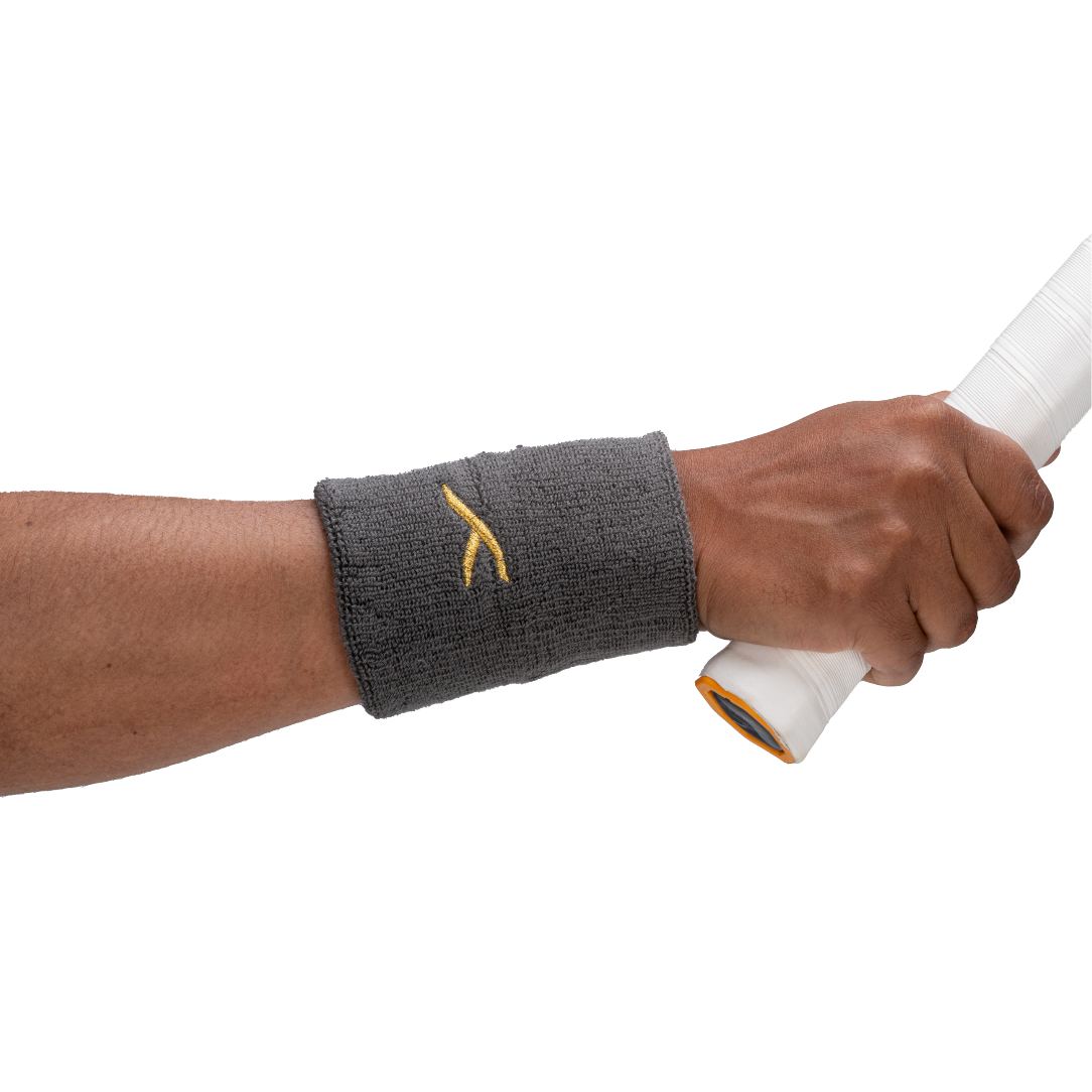 Solid Tone Wristband-Dark Grey