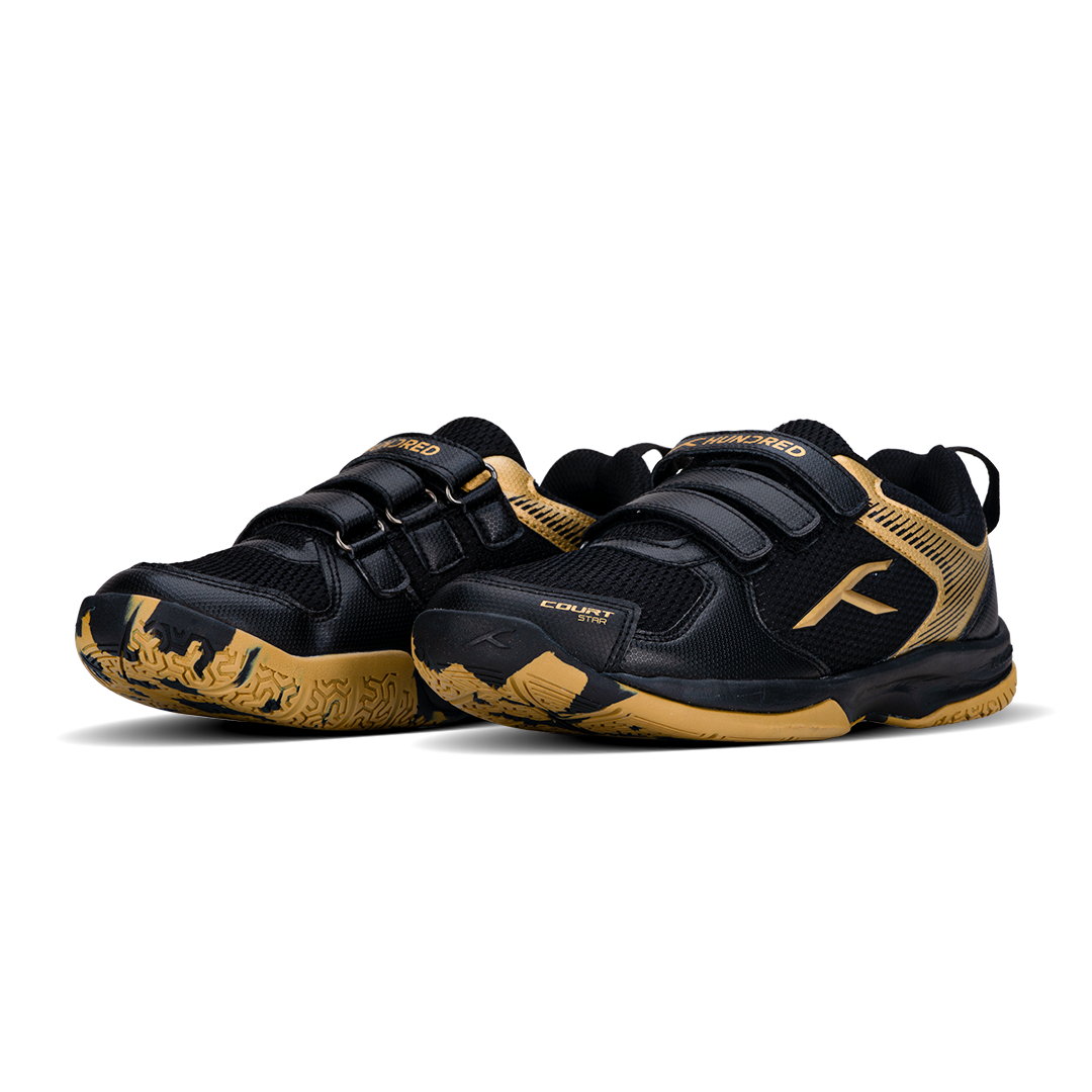 Court Star - Kids (Black/Gold)