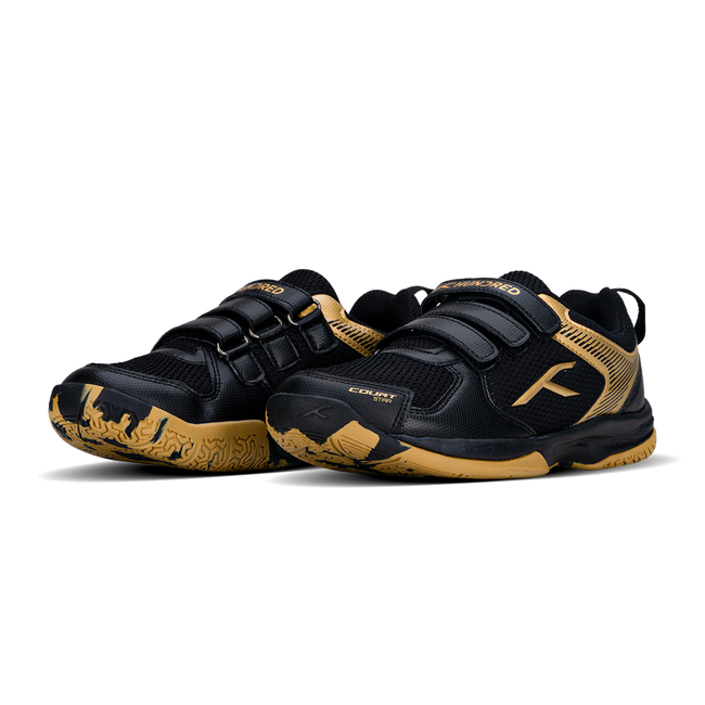 Court Star - Kids (Black/Gold)