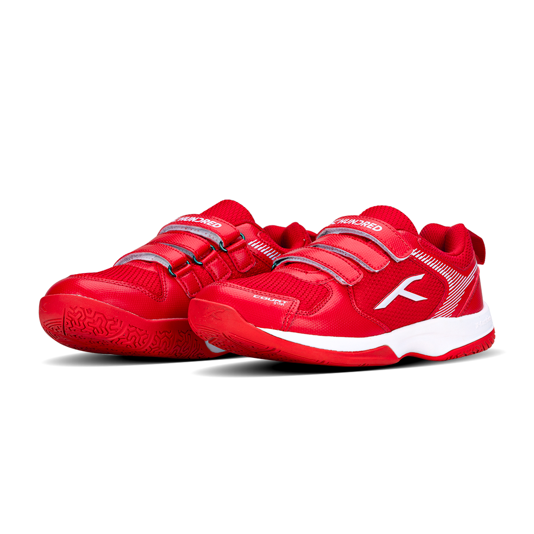 Court Star - Kids (Red/White)