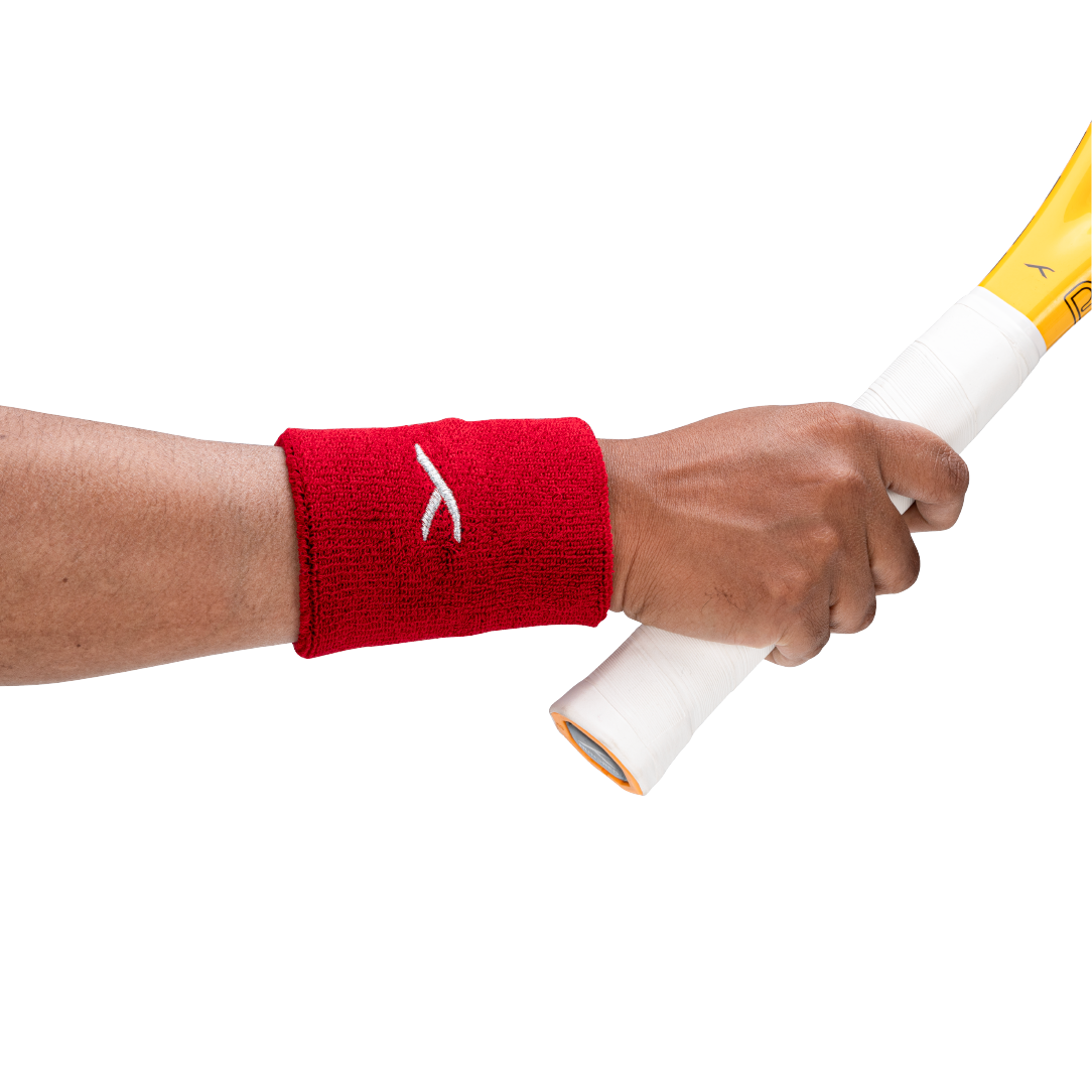 Solid Tone Wristband-Red