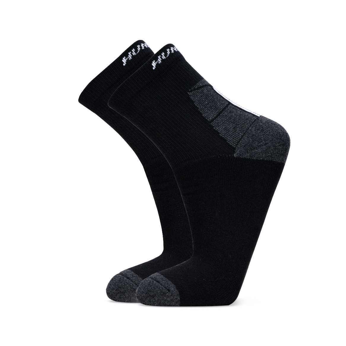 Ace High Quarter Length Performance Sports Socks_Black