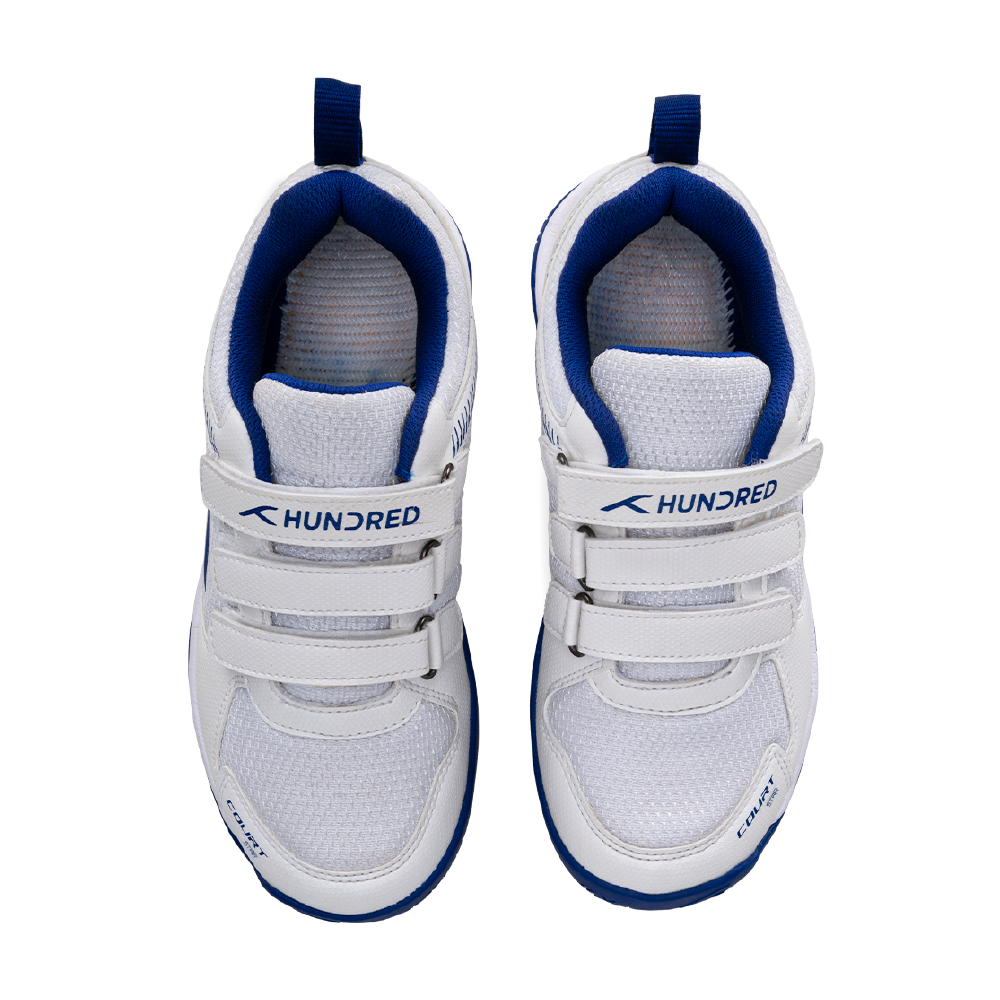Court Star - Kids (White/Navy)