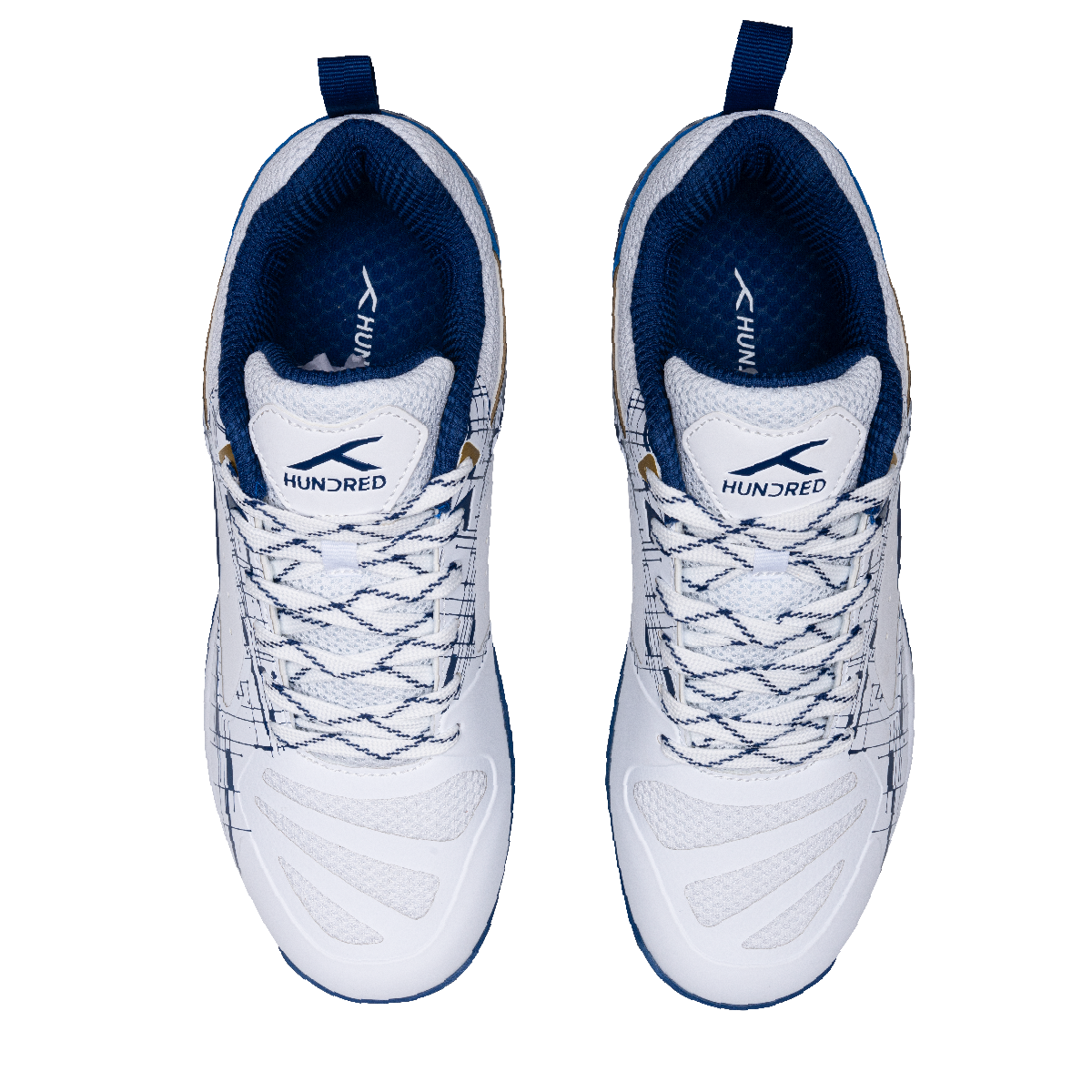 Beast II - White, Navy