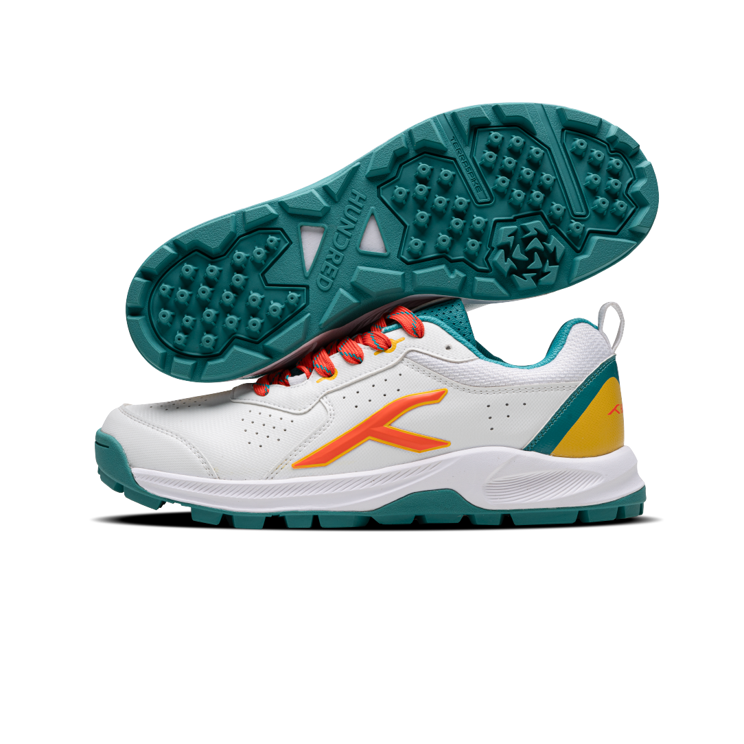 HyperDrive-White/ Light Green/Orange