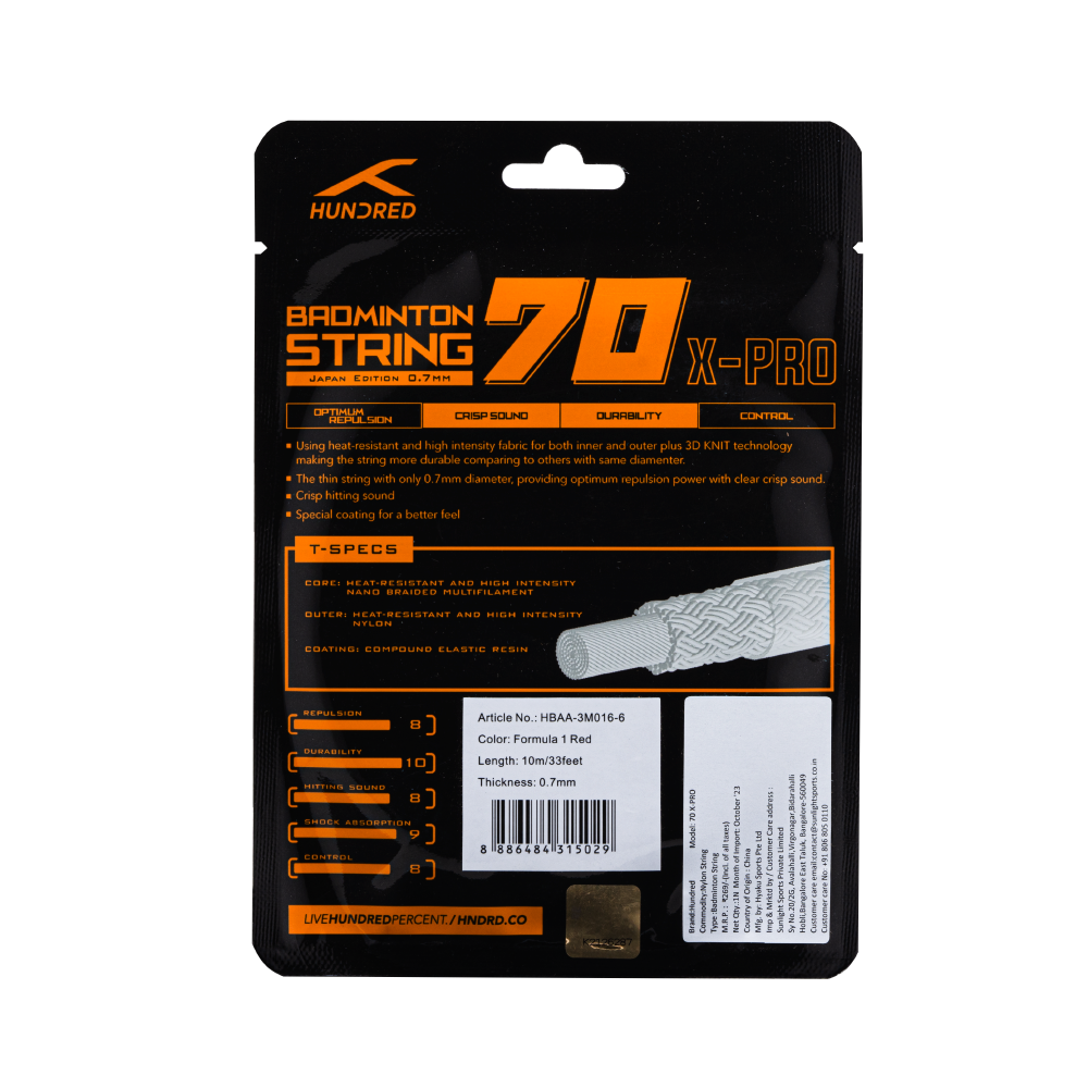 70 X PRO- FORMULA 1 RED